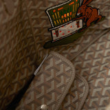 Goyard Embroidered Anjou Grey PM Bag