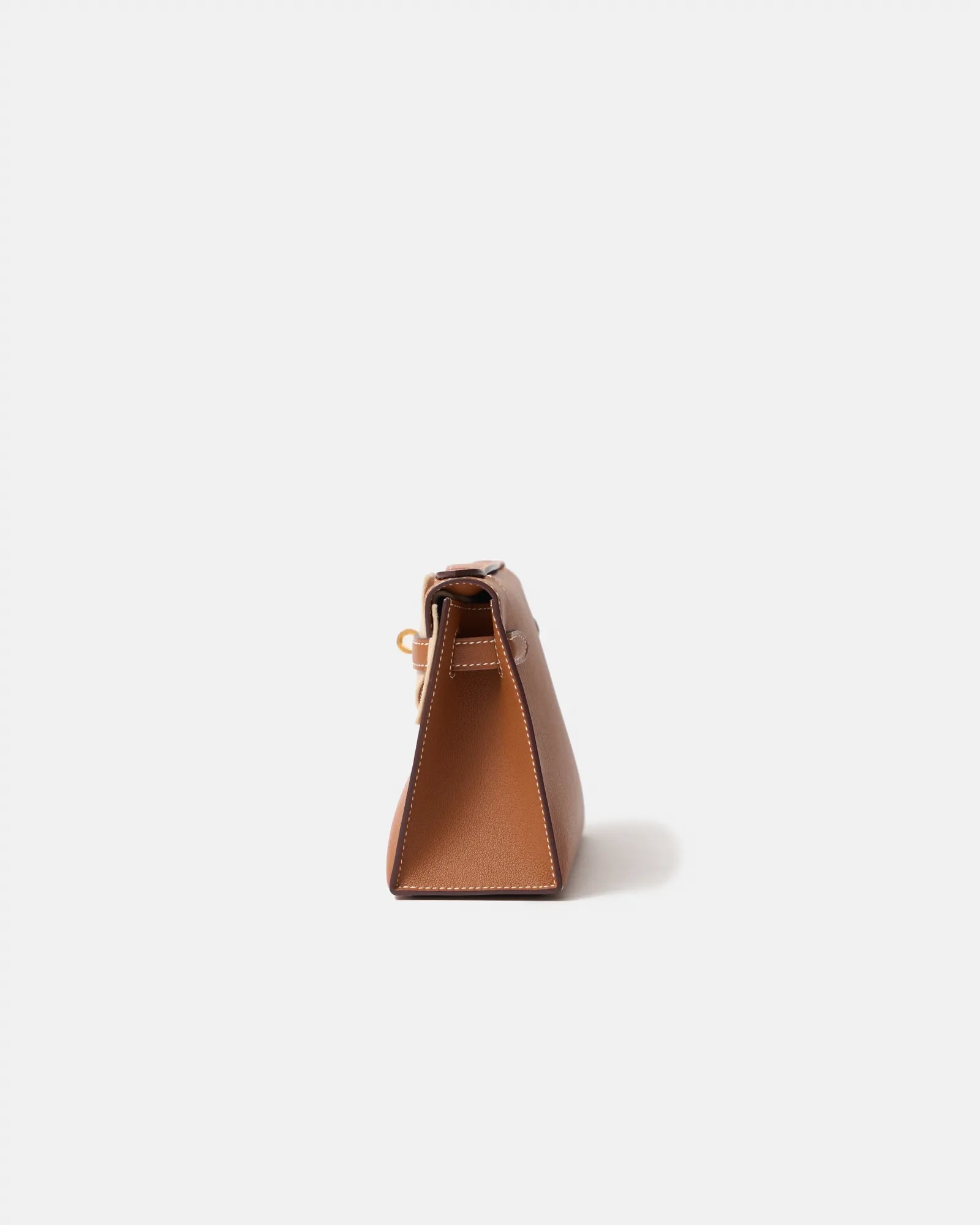 Hermes Kelly Pochette Gold Swift GHW