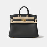 Hermes Birkin 25 Black Togo GHW