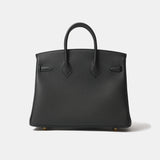 Hermes Birkin 25 Black Togo GHW