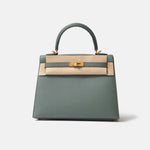 Hermès Kelly 25 Vert Amande Epsom GHW