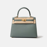 Hermès Kelly 25 Vert Amande Epsom GHW