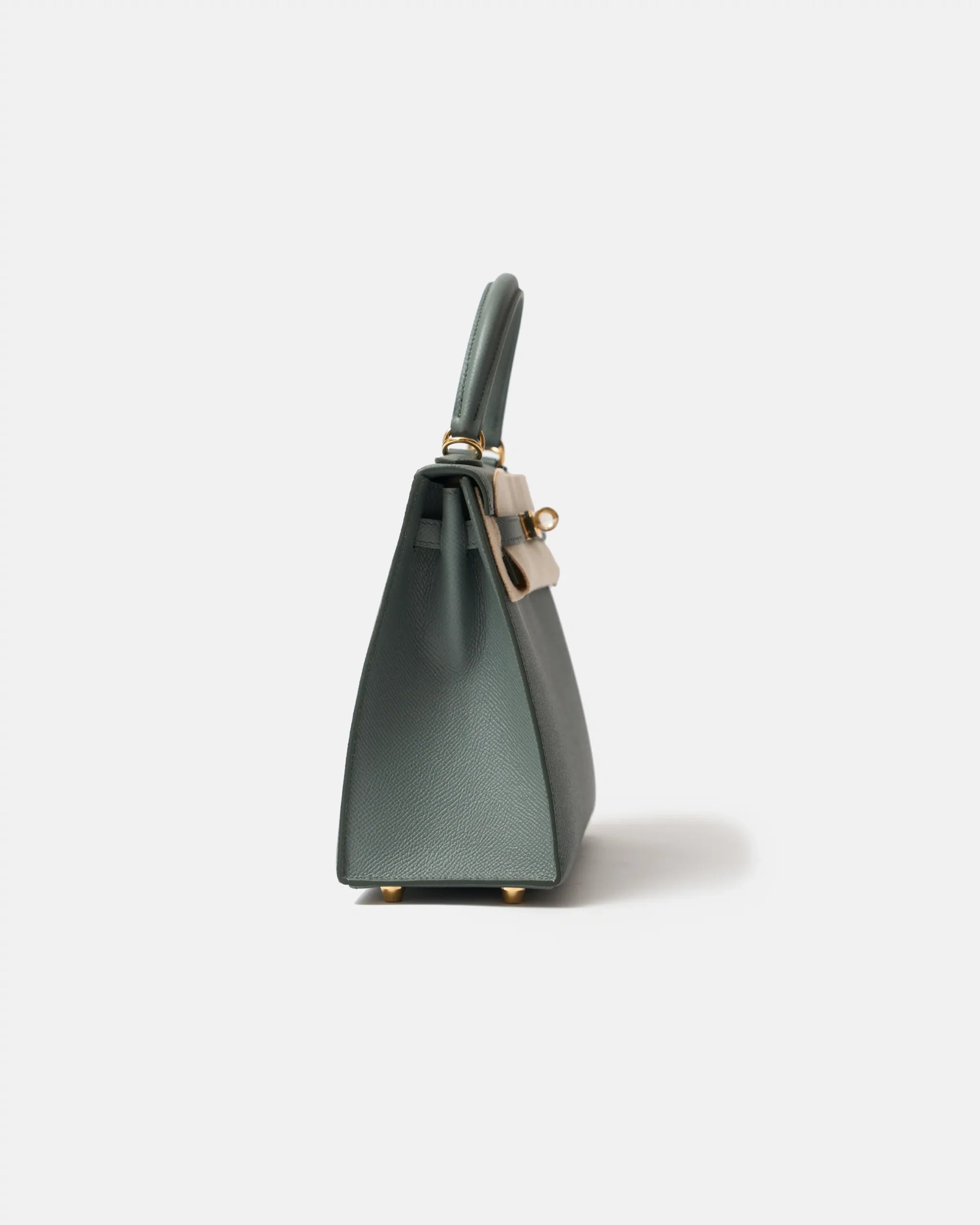 Hermès Kelly 25 Vert Amande Epsom GHW