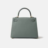 Hermès Kelly 25 Vert Amande Epsom GHW