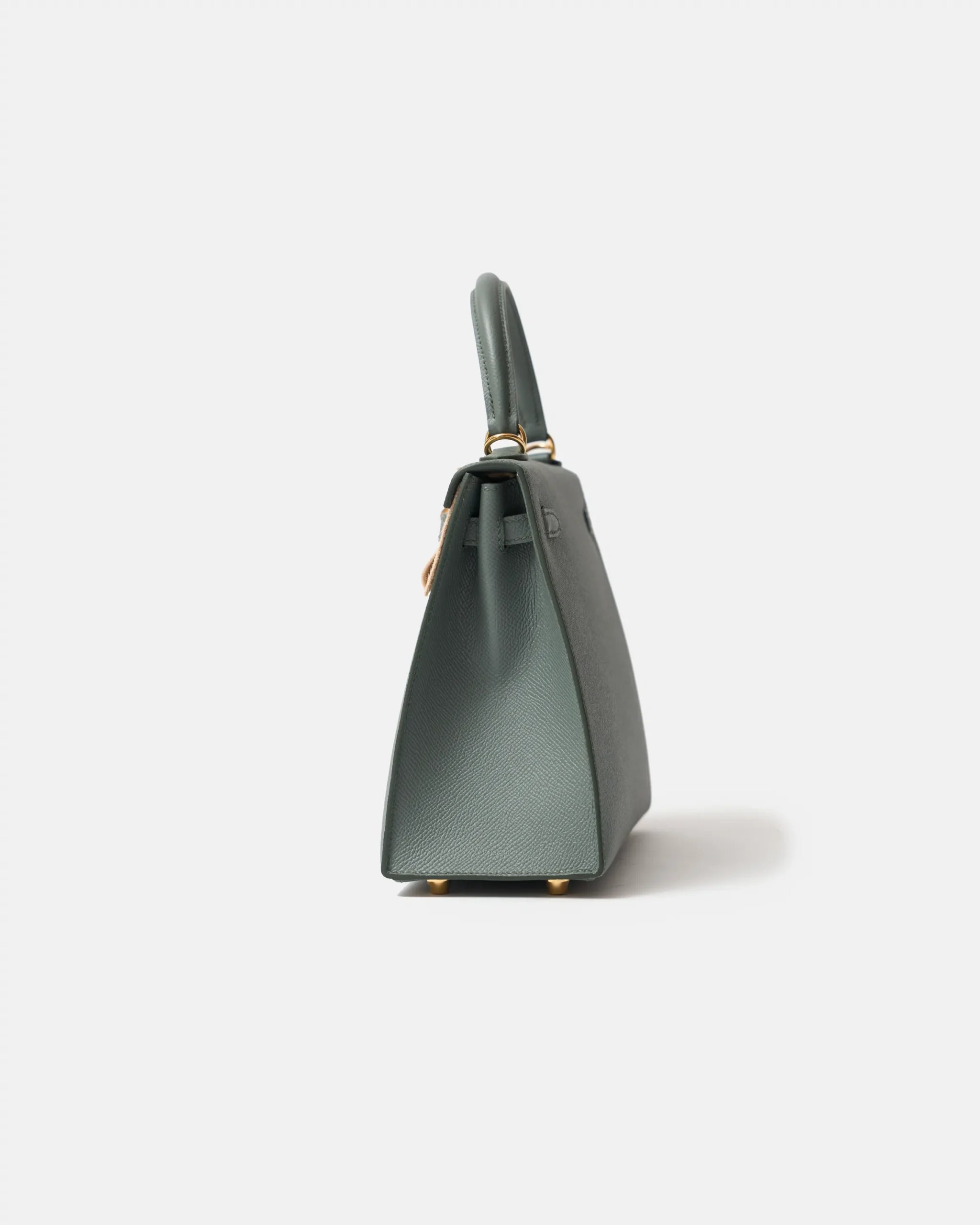 Hermès Kelly 25 Vert Amande Epsom GHW