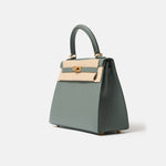Hermès Kelly 25 Vert Amande Epsom GHW