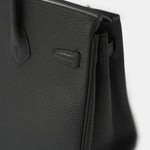 Hermes Birkin 25 Black Togo GHW