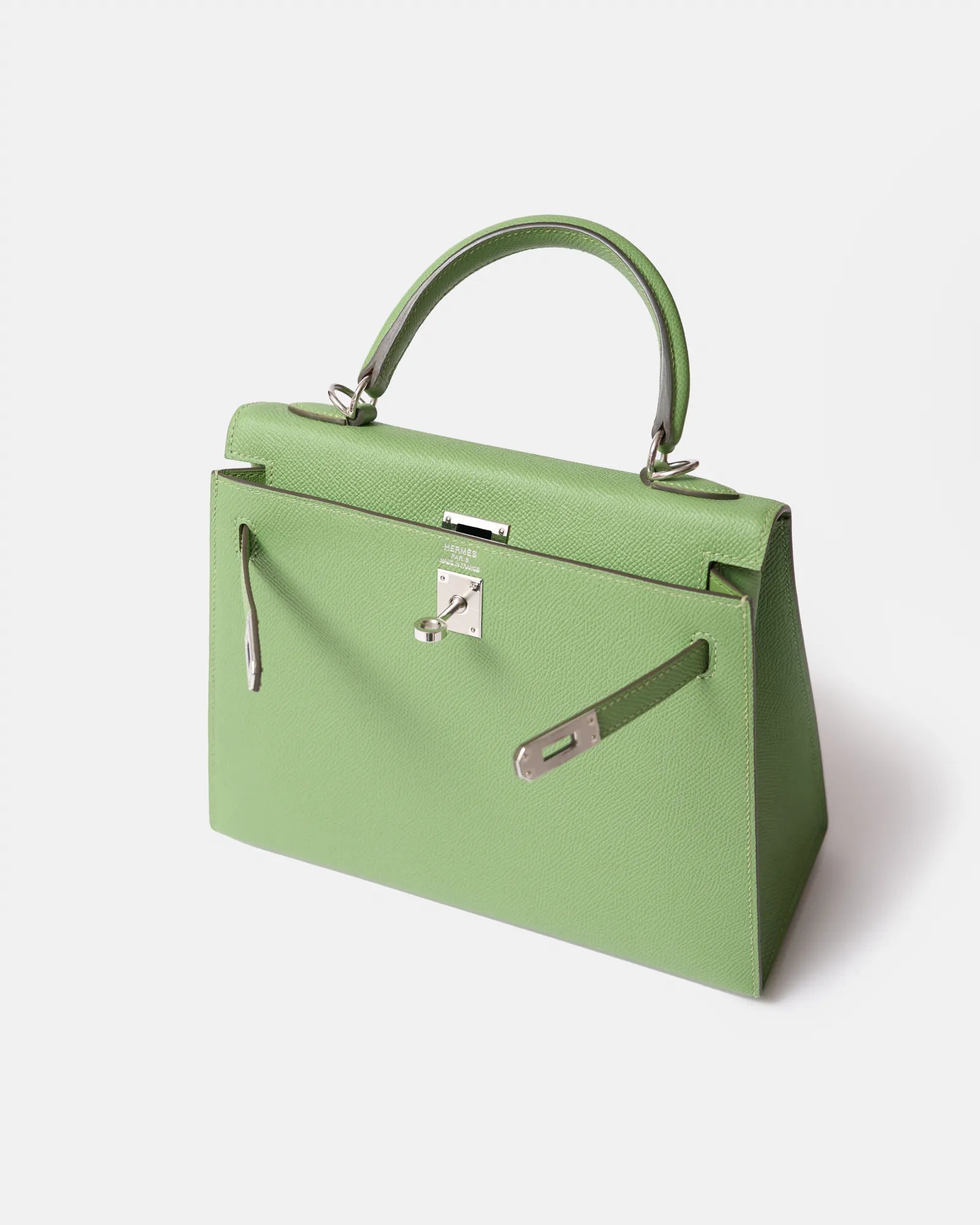 Hermès Kelly 25 Rose Jaipur Epsom GHW