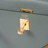 Hermès Kelly 25 Vert Amande Epsom GHW