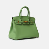Hermès Birkin 30 Vert Criquet Epsom GHW