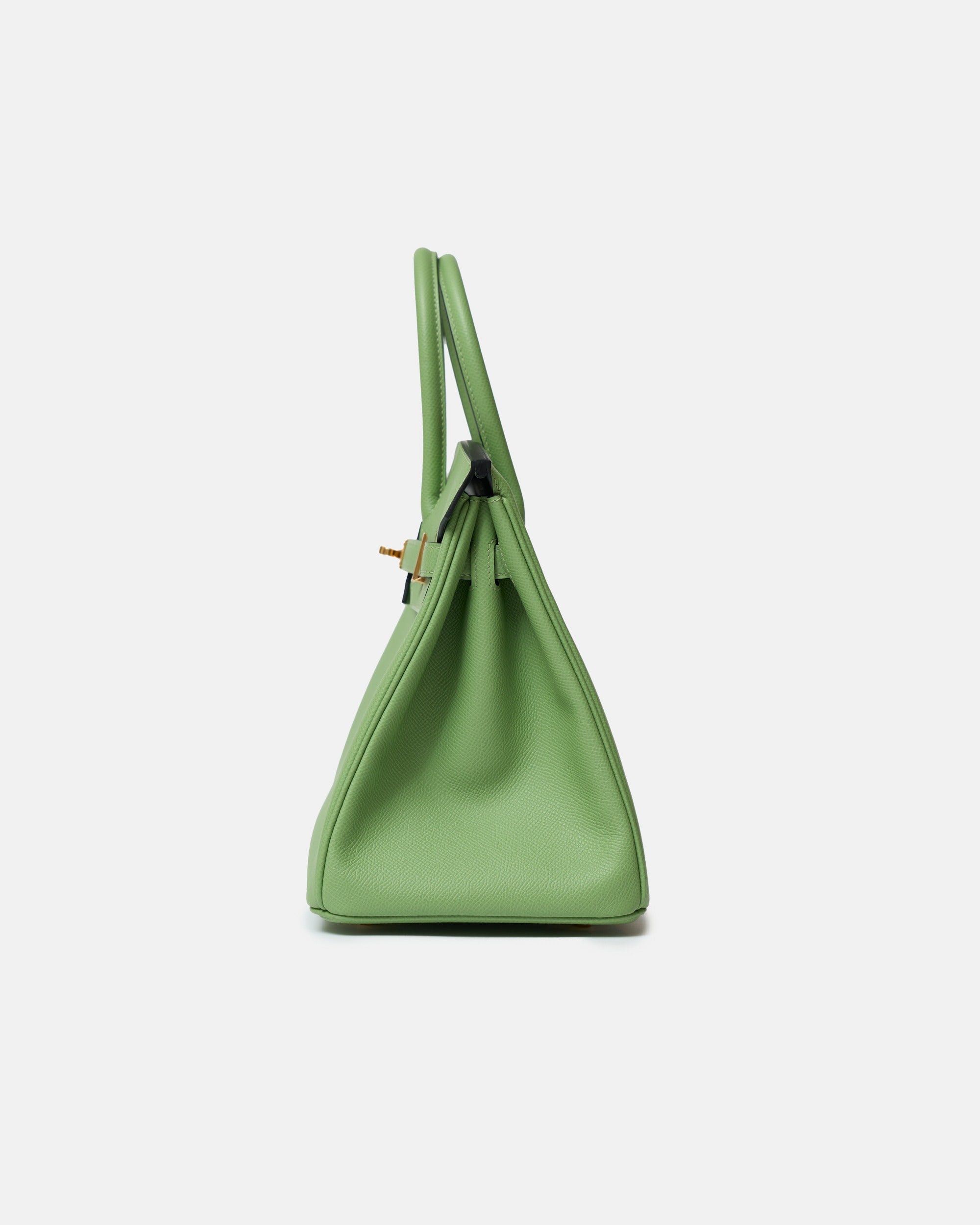 Hermès Birkin 30 Vert Criquet Epsom GHW