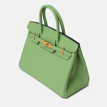 Hermès Birkin 30 Vert Criquet Epsom GHW