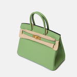 Hermès Birkin 30 Vert Criquet Epsom GHW