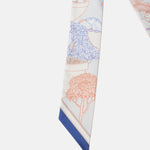Hermès Twilly 86 Precious Paradise In Gris Perle Bleu Vi