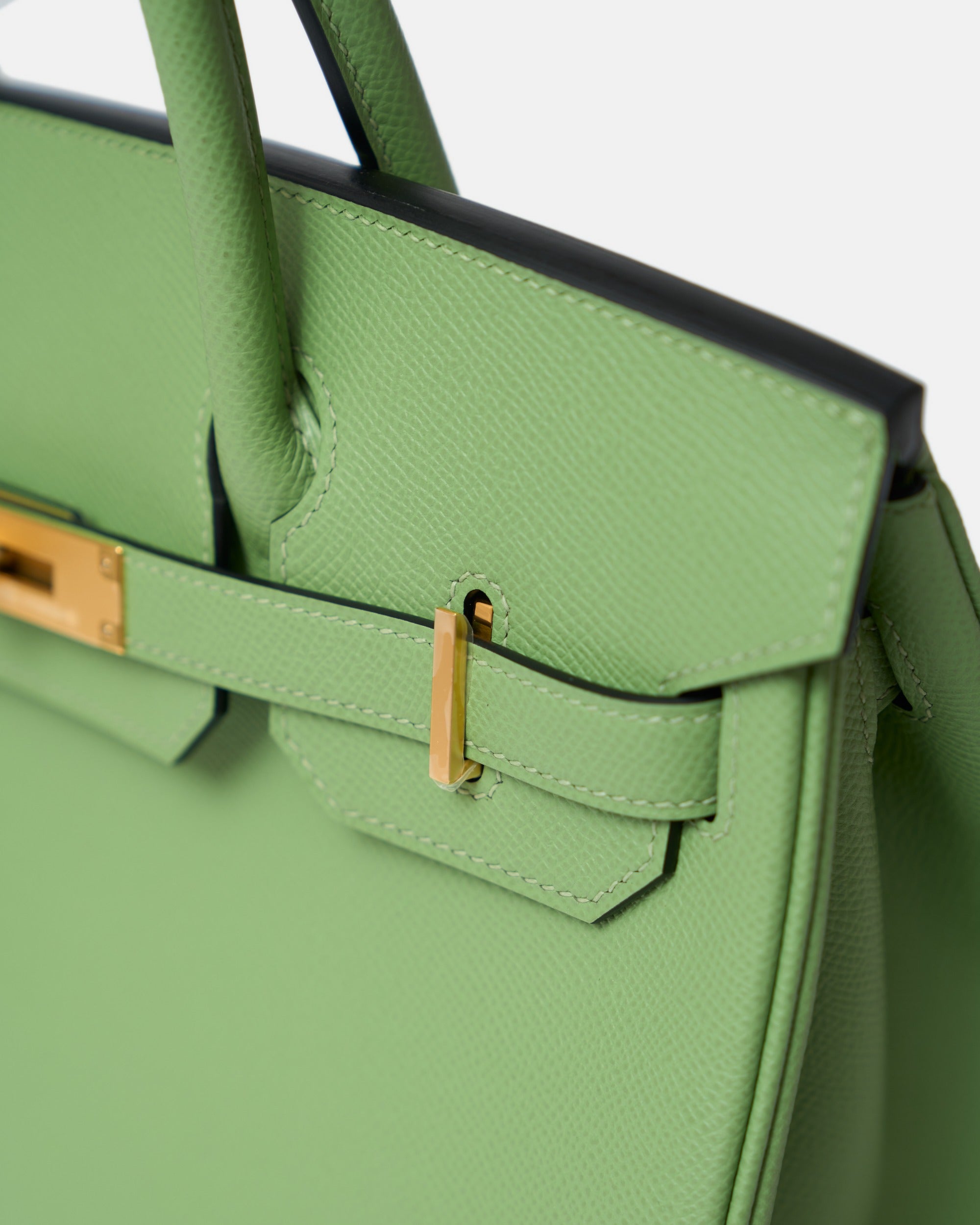 Hermès Birkin 30 Vert Criquet Epsom GHW