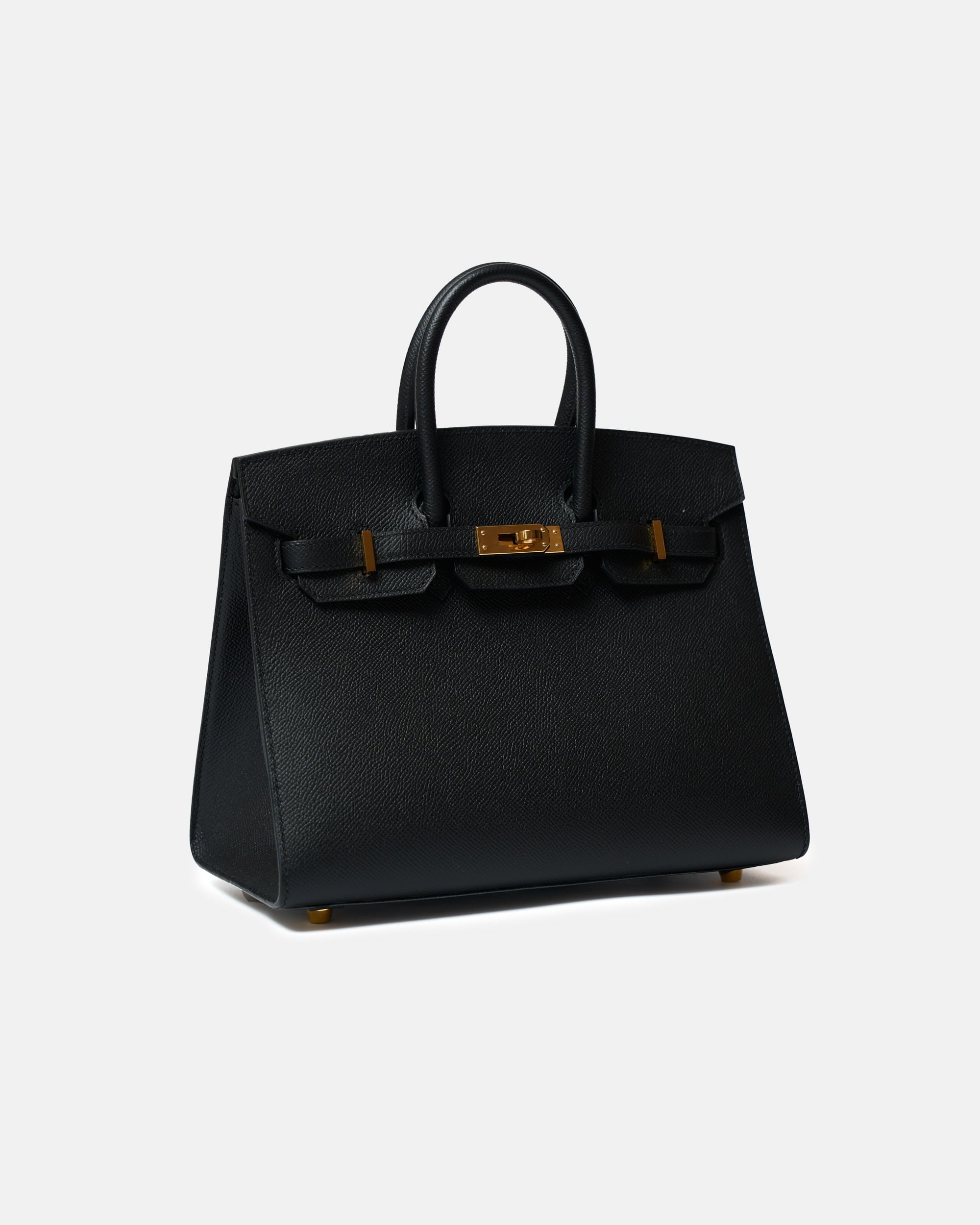 Hermès Birkin Sellier 25 Black Epsom GHW