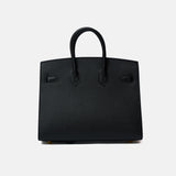Hermès Birkin Sellier 25 Black Epsom GHW