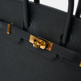 Hermès Birkin Sellier 25 Black Epsom GHW