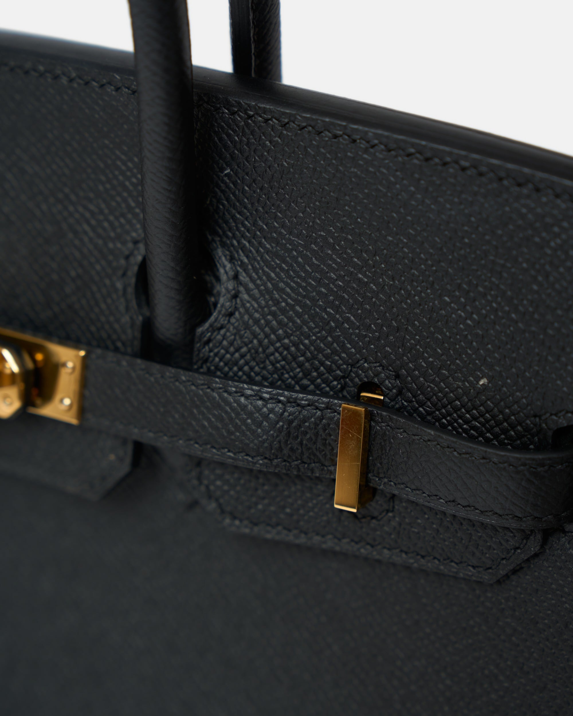 Hermès Birkin Sellier 25 Black Epsom GHW