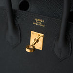 Hermès Birkin Sellier 25 Black Epsom GHW