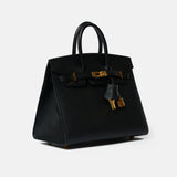 Hermès Birkin Sellier 25 Black Epsom GHW