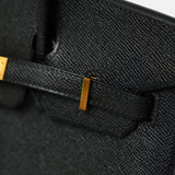 Hermès Birkin Sellier 25 Black Epsom GHW