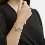 Hermès Silver Chain Bracelet