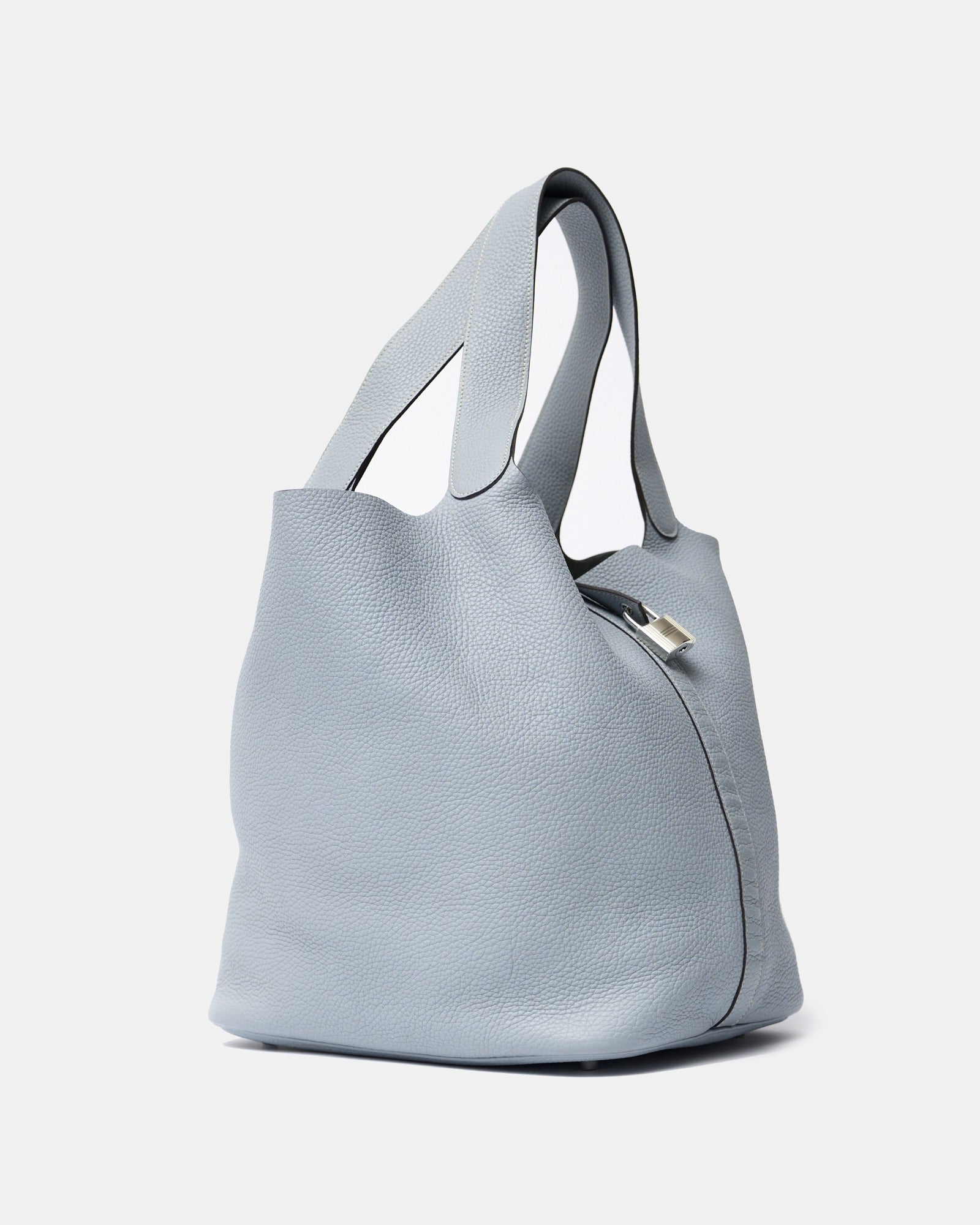 Hermès Picotin 33 Blue Clemence PHW