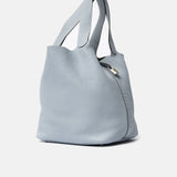 Hermès Picotin 33 Blue Clemence PHW