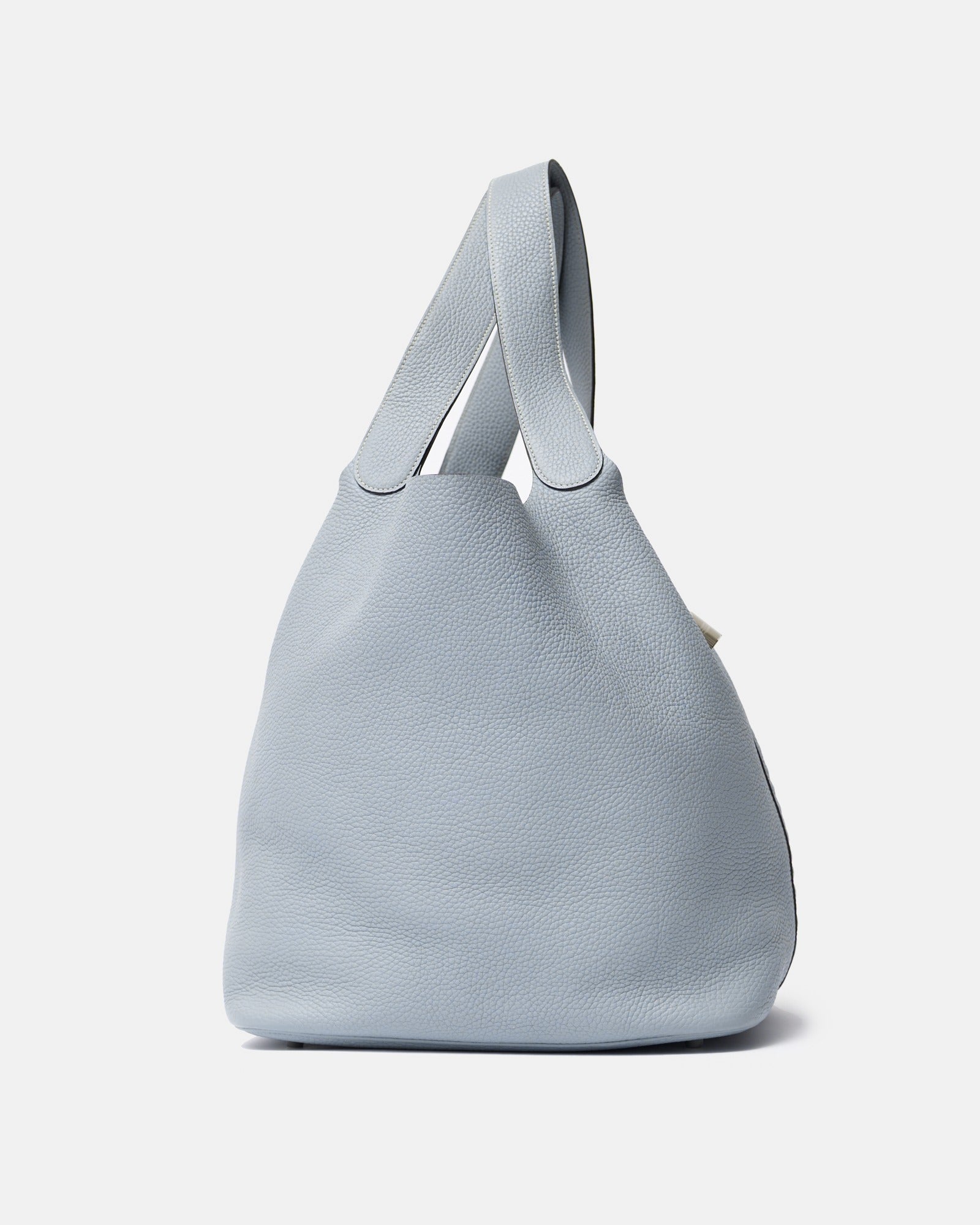 Hermès Picotin 33 Blue Clemence PHW