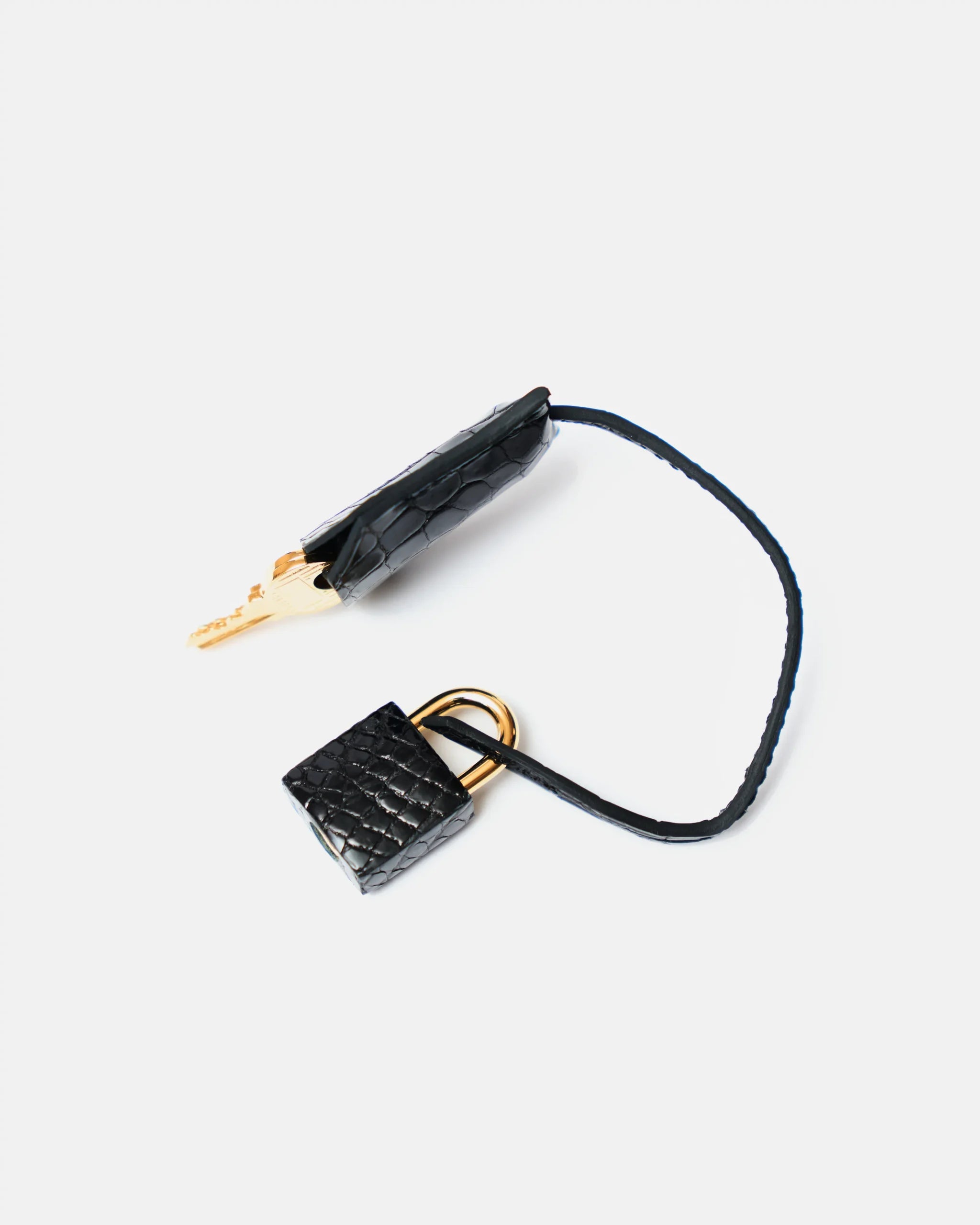 Hermès Kelly 25 Black Shiny Crocodile GHW