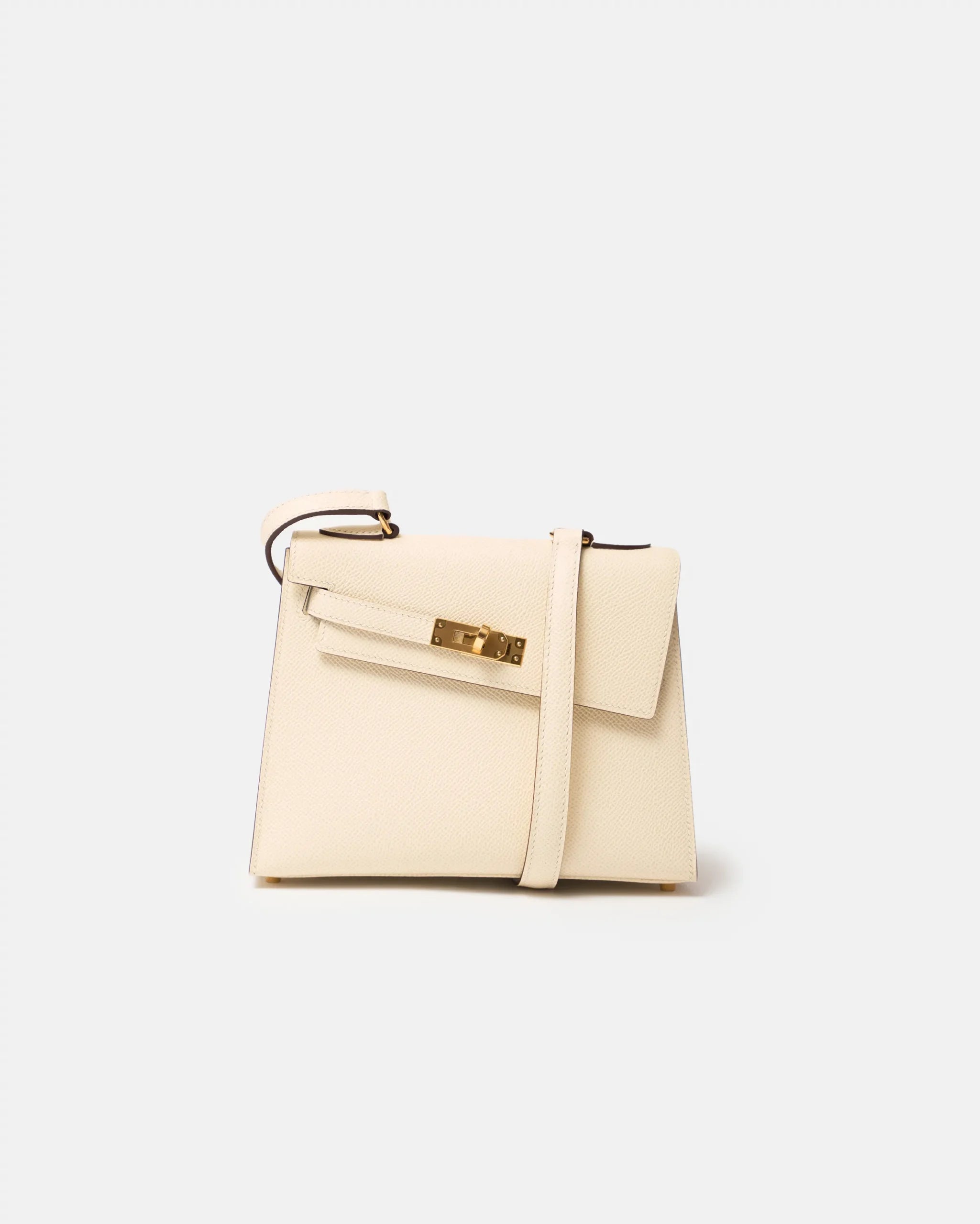 Hermès Mini Kelly Desordre 20 Nata Epsom Ghw