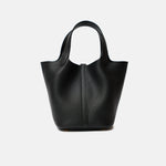 Hermès Picotin 18 Black Clemence Ghw