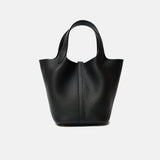 Hermès Picotin 18 Black Clemence Ghw