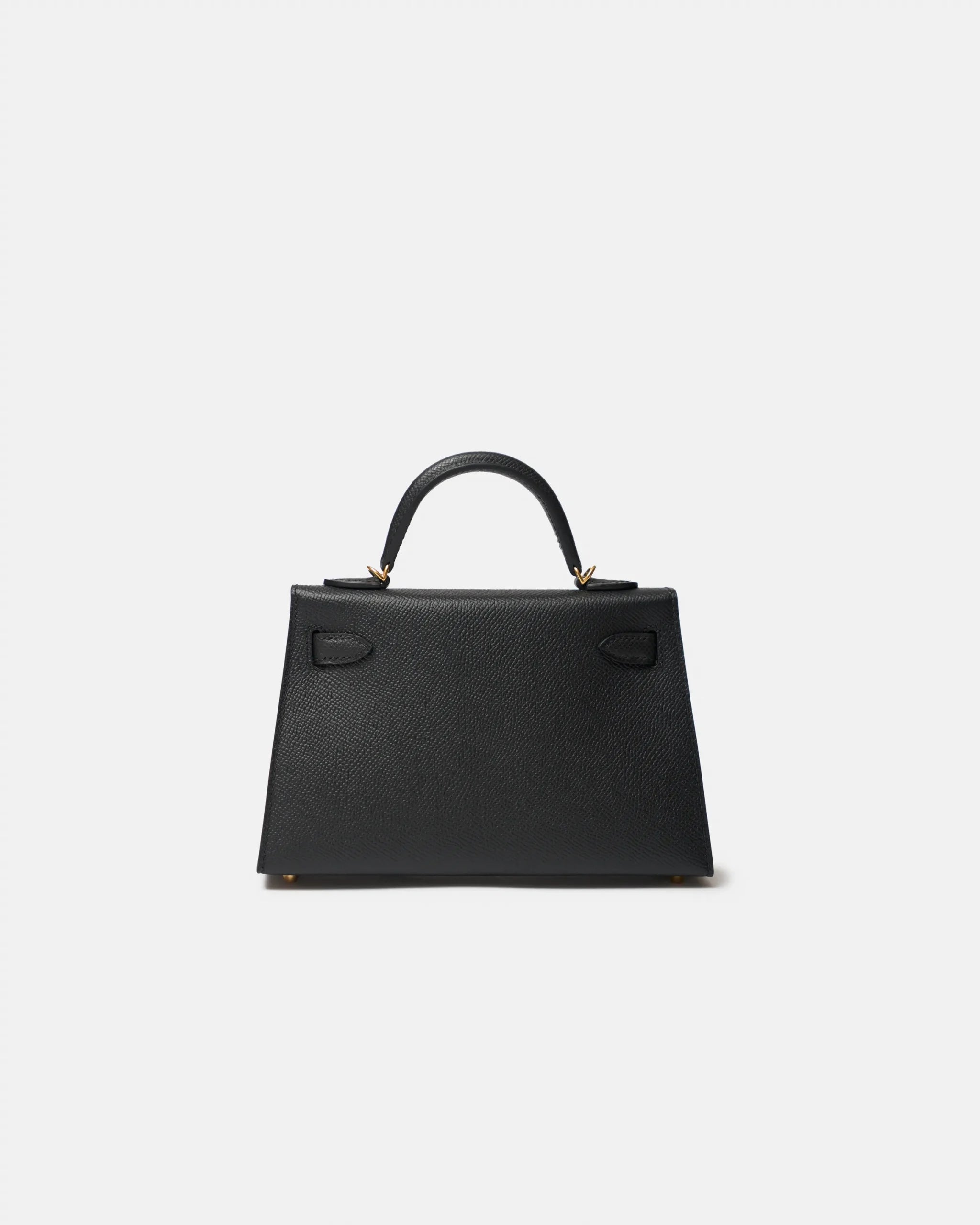 Hermès Kelly 20 Black Epsom PHW