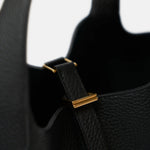 Hermès Picotin 18 Black Clemence Ghw