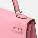 Hermès Kelly 20 bubblegum Epsom Phw