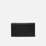 Hermès Kelly Classic Wallet To go Black Epsom GHW