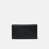 Hermès Kelly Classic Wallet To go Black Epsom GHW