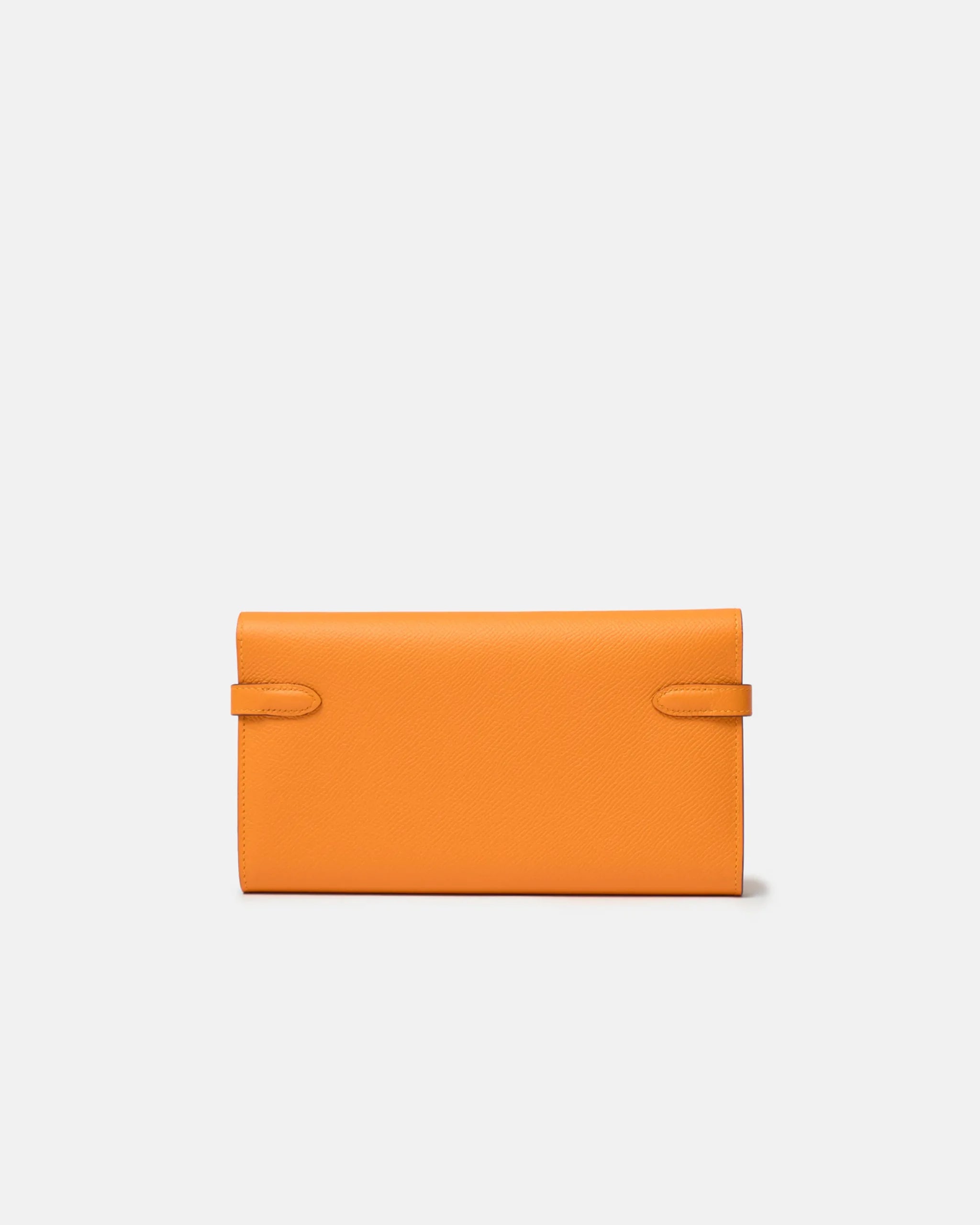 Hermès Kelly Classic Wallet Apricot Rose Azalee Epsom PHW