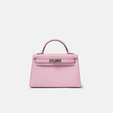 Hermès Mini Kelly 20 Mauve Sylvestre Epsom PHW