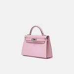 Hermès Mini Kelly 20 Mauve Sylvestre Epsom PHW