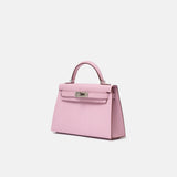 Hermès Mini Kelly 20 Mauve Sylvestre Epsom PHW