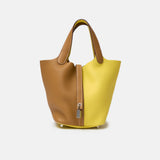 Hermès Picotin 18 Sesame Lime Clemence PHW