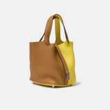 Hermès Picotin 18 Sesame Lime Clemence PHW