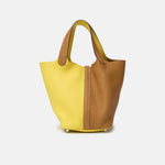 Hermès Picotin 18 Sesame Lime Clemence PHW