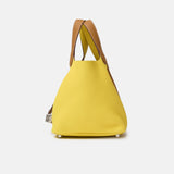 Hermès Picotin 18 Sesame Lime Clemence PHW