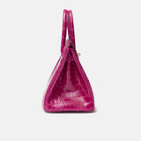 Hermès Birkin 30 Rose Scheherezade Crocodile GHW