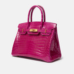 Hermès Birkin 30 Rose Scheherezade Crocodile GHW