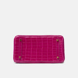 Hermès Birkin 30 Rose Scheherezade Crocodile GHW